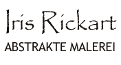 Abstrakte Malerei Iris Rickart Logo
